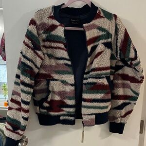 Prana Multicolor Teddy Jacket